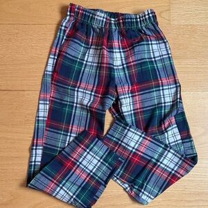 Crewcuts Red and Blue Plaid Kids Bottoms M8-9